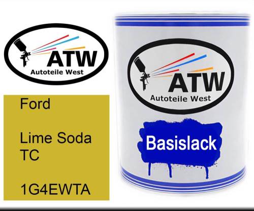 Ford, Lime Soda TC, 1G4EWTA: 1L Lackdose, von ATW Autoteile West.